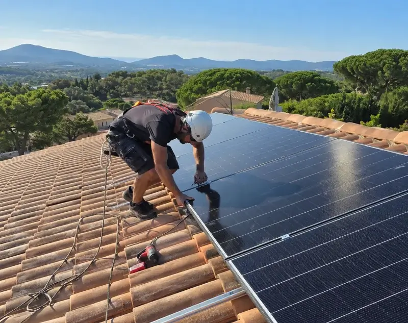 Installateur panneaux solaires Villette-d'Anthon — pose photovoltaïque sur toiture