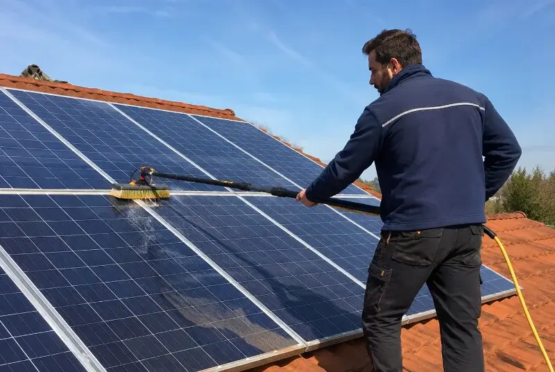 Nettoyage et entretien de panneaux solaires à Villette-d'Anthon